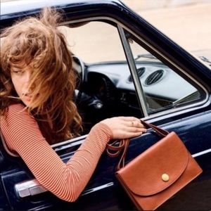 MADEWELL Slim Leather Convertible Bag